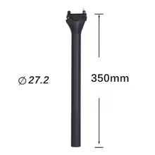 ELITAONE Carbon Bicycle Seat Post 135g Lightweight 27.2/30.9/31.6mm Unidirectional Matte Road And MTB Bike Seatpost 63C