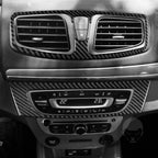 For Renault Fluence Megane 3 RS 2009-2017 Real Carbon Fiber Stickers Central Radio AC/CD Shift Door Panel Car Trim Accessories
