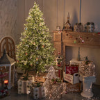 LED String Fairy Cluster Lights Green Wire Christmas Tree Lights Outdoor Garland New Year Street Home Party Wedding Decor Lamps