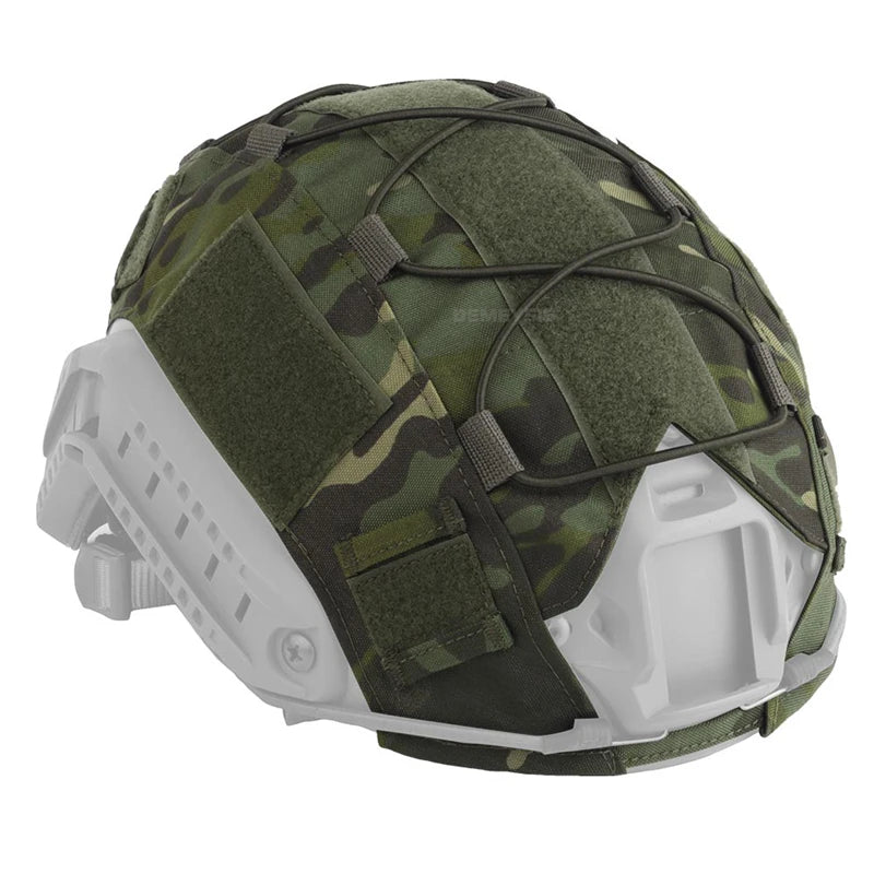 FAST Tactical Helmet Cover Lightweight Outdoor Hunting Shooting Wargame Helmets Cloth Camouflage Paintball Helmet Cover