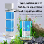 Aquarium Filter Pump Fish Tank Submersible Silent Air Oxygen Aerator Internal Water Pump Aquarium Air Pump Wave Maker 220v