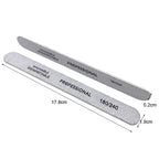 100pcs/lot Professional Nail Files 180/240 Grinding Polishing Manicure Pedicure Double-sided  Nail Buffers Tool Lixas Para Unhas
