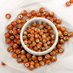 6# 8# 100pcs China Ceramic Colorful Beads Bandmade Procelain Bead For Jewelry Making #A507C