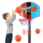 Toddler Adjustable Basketball Hoop 52-115CM Stand Rack for Kids Baby Outdoor Indoor Ball Sport Backboard Rim Shoot Children Toy