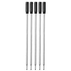 50/5 Pcs/lot L:4.5 in Ballpoint Pen Refills for Cross Pens Medium Point Blue Black Ink School Office Supplies Stationery