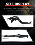 For Loncin VOGE 300 RALLY Motorcycle VOGE 300RALLY Adjustable CNC 5D aluminium Brake Clutch Levers