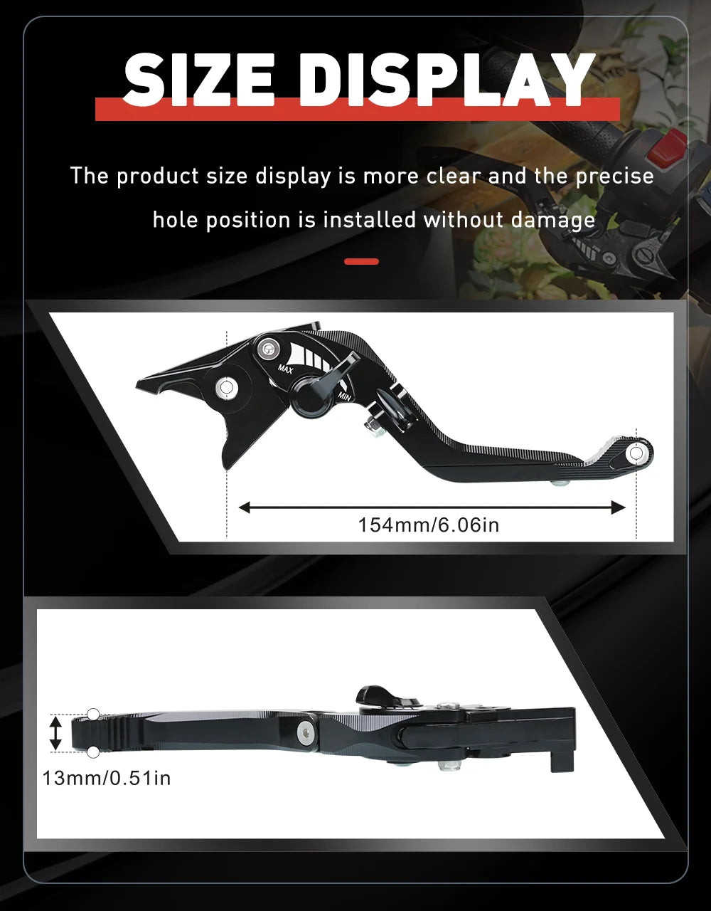 For Loncin VOGE 300 RALLY Motorcycle VOGE 300RALLY Adjustable CNC 5D aluminium Brake Clutch Levers