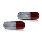Car Rear Bumper Reflector Light Backup Reverse Light Housings For 2001 2002 2003 2004 2005 Chrysler PT Cruiser, No Bulb / Socket