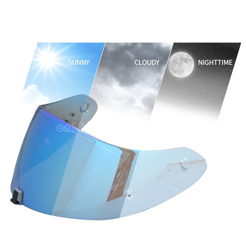 Motorcycle Helmet Visor Lens For KDF-16-1 Scorpion Exo 1400 Carbon, R1 Air EXO 520 Anti-UV Anti-Scratch Dustproof Wind Shield