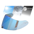 Motorcycle Helmet Visor Lens For KDF-16-1 Scorpion Exo 1400 Carbon, R1 Air EXO 520 Anti-UV Anti-Scratch Dustproof Wind Shield