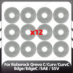 Fit for Roborock Qrevo C/Curv/CurvC/CurvC PRO/Edge/EdgeC/5AE/S5V/S5X/5AI/5XC Main Side Brush HEPA Filter Mop Pad Dust Bag Parts