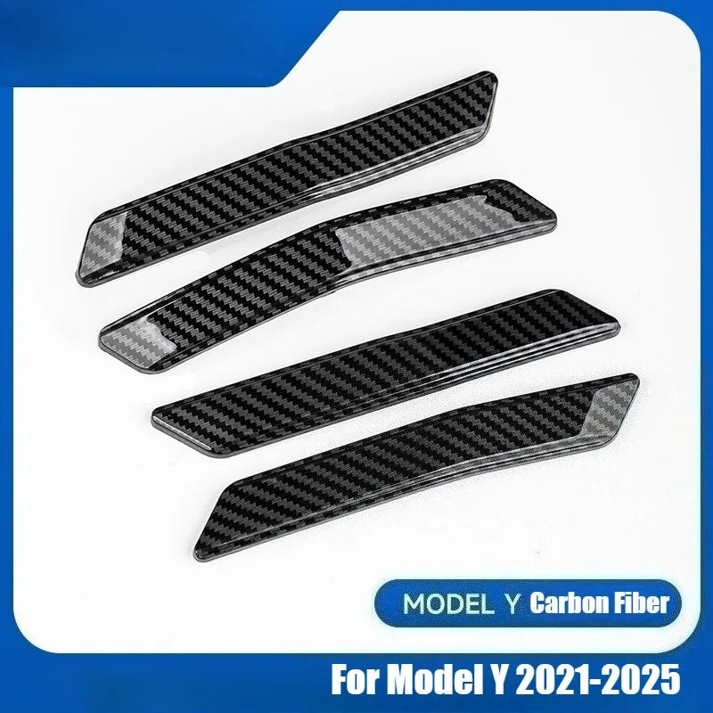 4PCS for Tesla Model 3/Y 2025 2026 Door Protector Strip Anti-Collision Door Side Edge Protection Sticker Guard Exterior Accessor