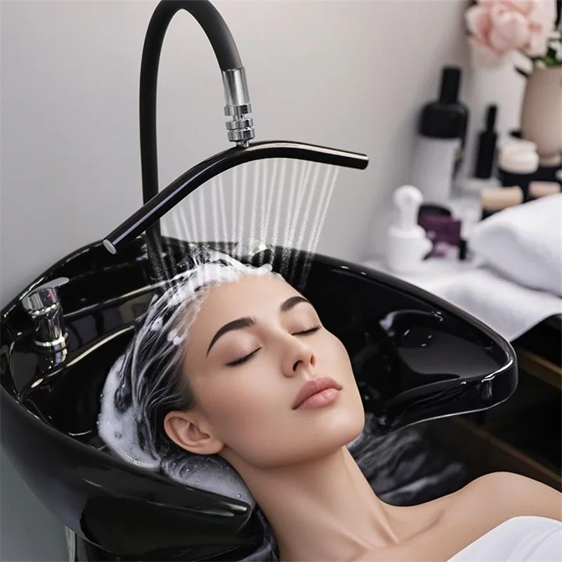Beauty Salon Head Spa Waterfall Outlet Professional Water  Waterfall Frame for Shampoo Washbasin Sink Accessory