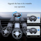 Magnetic MagSafe car phone holder dashboard mount, black universal cellphone stand