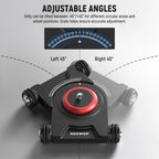 NEEWER Camera Slider Dolly with Ball Head & Phone Clamp 4 Wheeled Tabletop Dolly Manual Skater with 360° Panorama