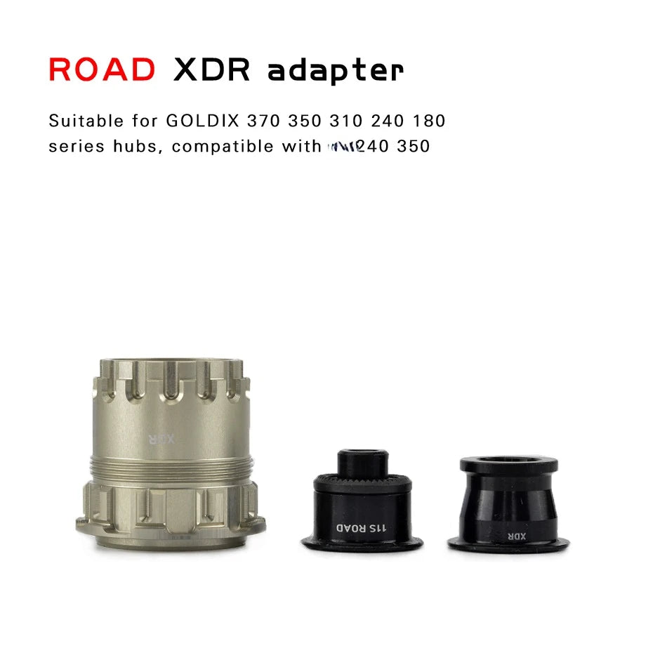 Free Shipping GOLDIX Mountain Road Gravel Bike Hub Adapter for M370 310 180 Series for SHIMANOSRAM 11S 12S/180 350 240 Adapter