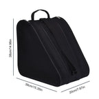 Portable Roller Skates Bag Ice Skating Bag Large Capacity Breathable Kids Inline Skates Bag Skates Storage Bag Skating Shoes Bag