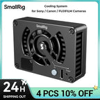 SmallRig Cooling System for Sony / Canon / FUJIFILM Cameras Can use with or without Cage, Lighter and Free,Suit V-Mount Battey