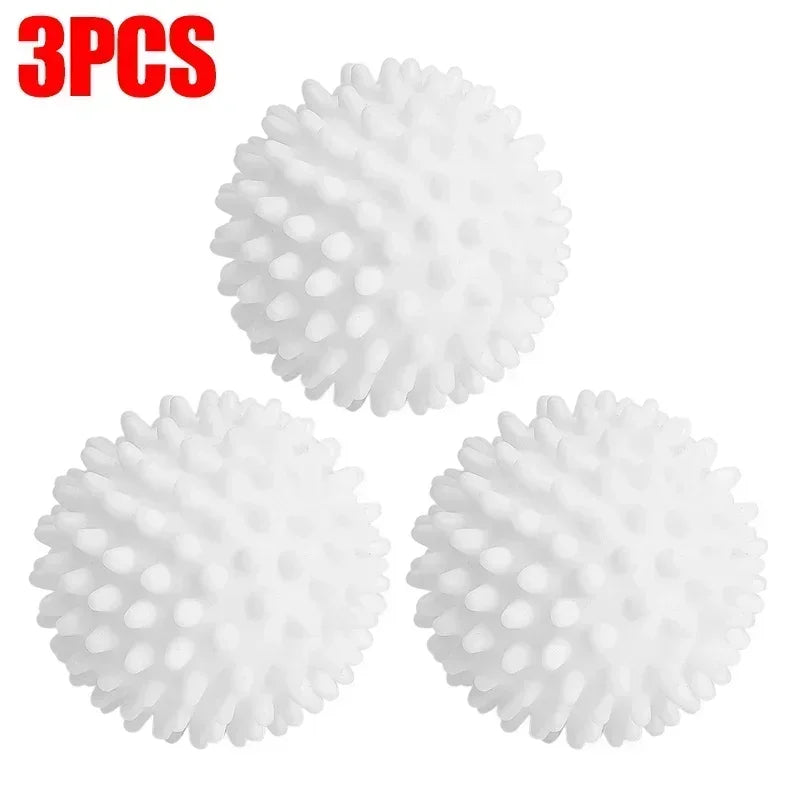 Reusable Laundry Balls 6/1Pcs - Anti-Winding Dryer & Washing Machine Balls - Household Cleaning Tools for Tangle-Free Laundry