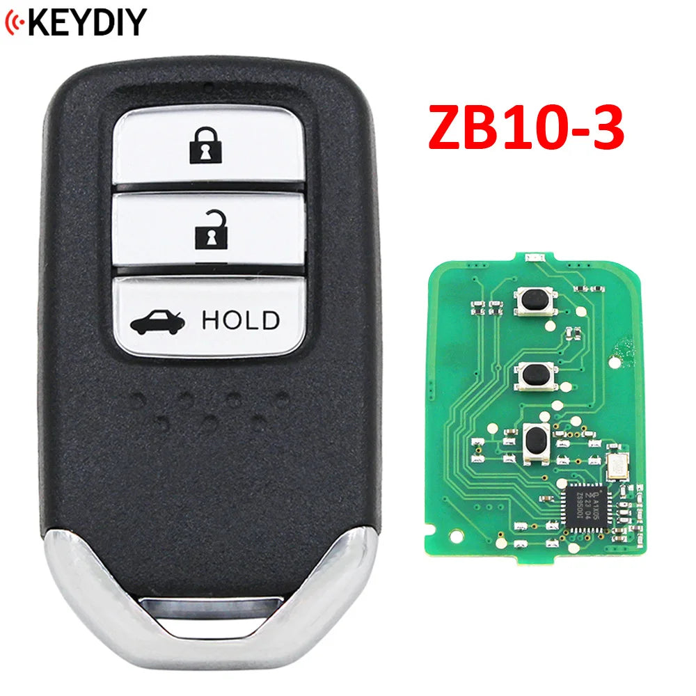 KEYDIY ZB10 Universal KD Smart Key ZB10-3 ZB10-4 ZB10-5 ZB Series for KD-MAX KD-X2 Car Key Fit More than 2000 Models for Honda