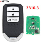 KEYDIY ZB10 Universal KD Smart Key ZB10-3 ZB10-4 ZB10-5 ZB Series for KD-MAX KD-X2 Car Key Fit More than 2000 Models for Honda