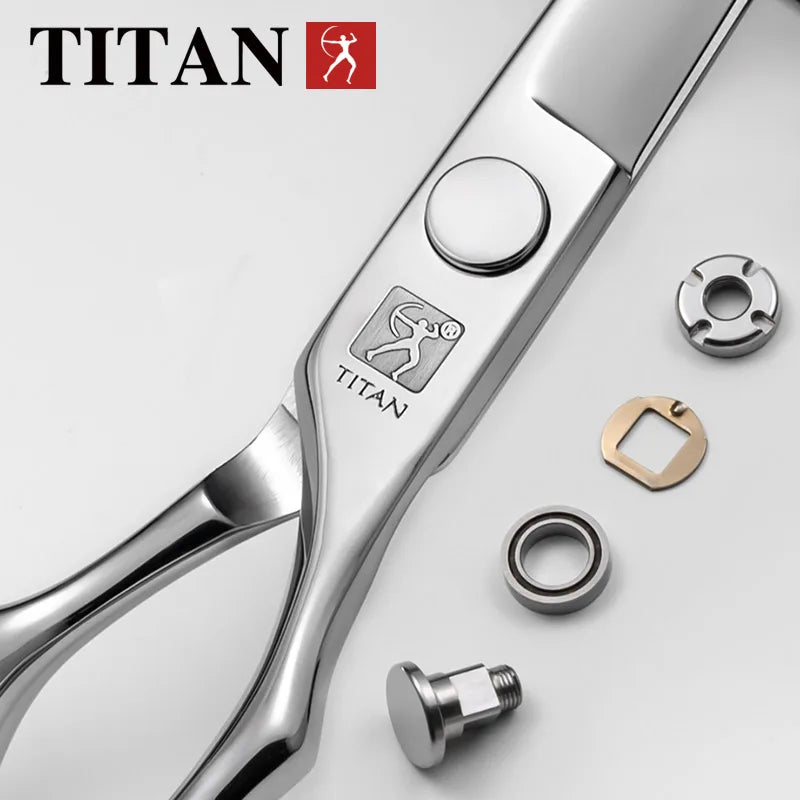 Titan Professional Hair Cutting/Thinning Scissors Shears 440C Steel 5.0-6.5in