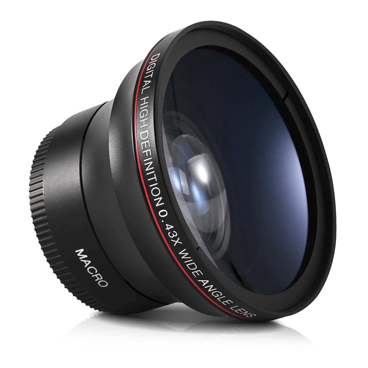 Lightdow Super Wide Angle Lens 0.43× Wide-angle Attachment Lens For 52 mm lens filter size Canon Nikon Sony Camera Lens