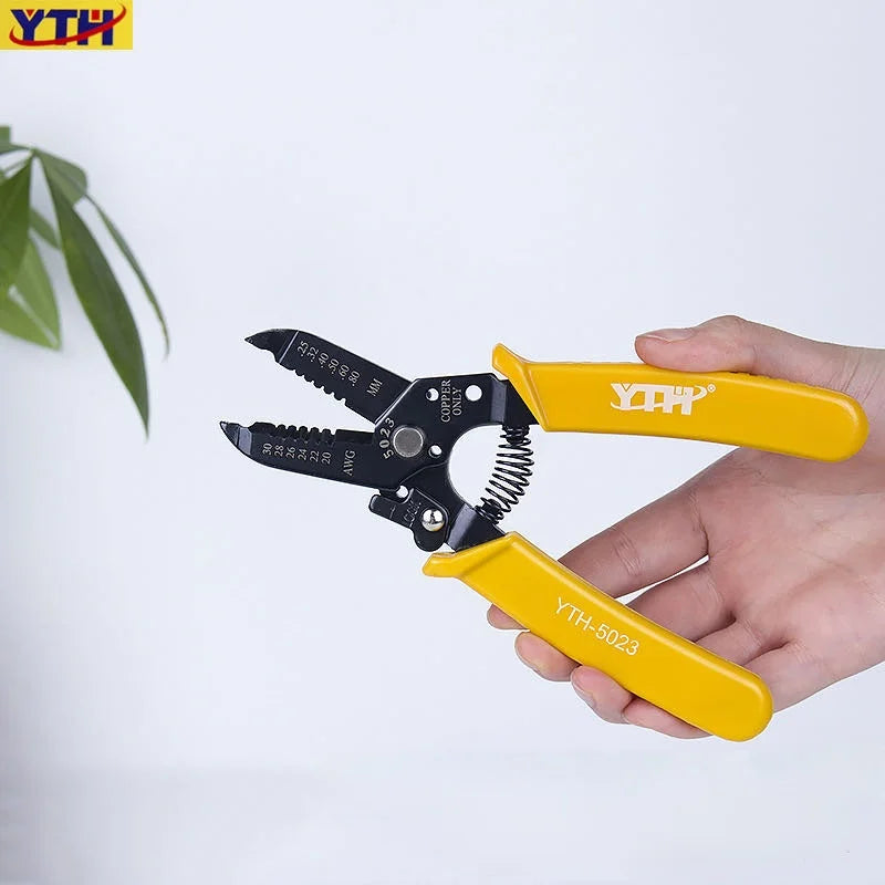 YTH-5023 Multifunctional Wire Stripping Pliers Cable Shearing and Stripping Manual Electrician's Tools