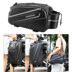 MTB Camel Bag Foldable Rear Seat Storage E-Bike Compatible Waterproof Cycling Equipment Quick Release Design Cycling Accessories
