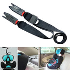 2 Point Strap Universal Car Child Safety Seat Belt Isofix Latch Interface Adjustable Connection Belt for Kids