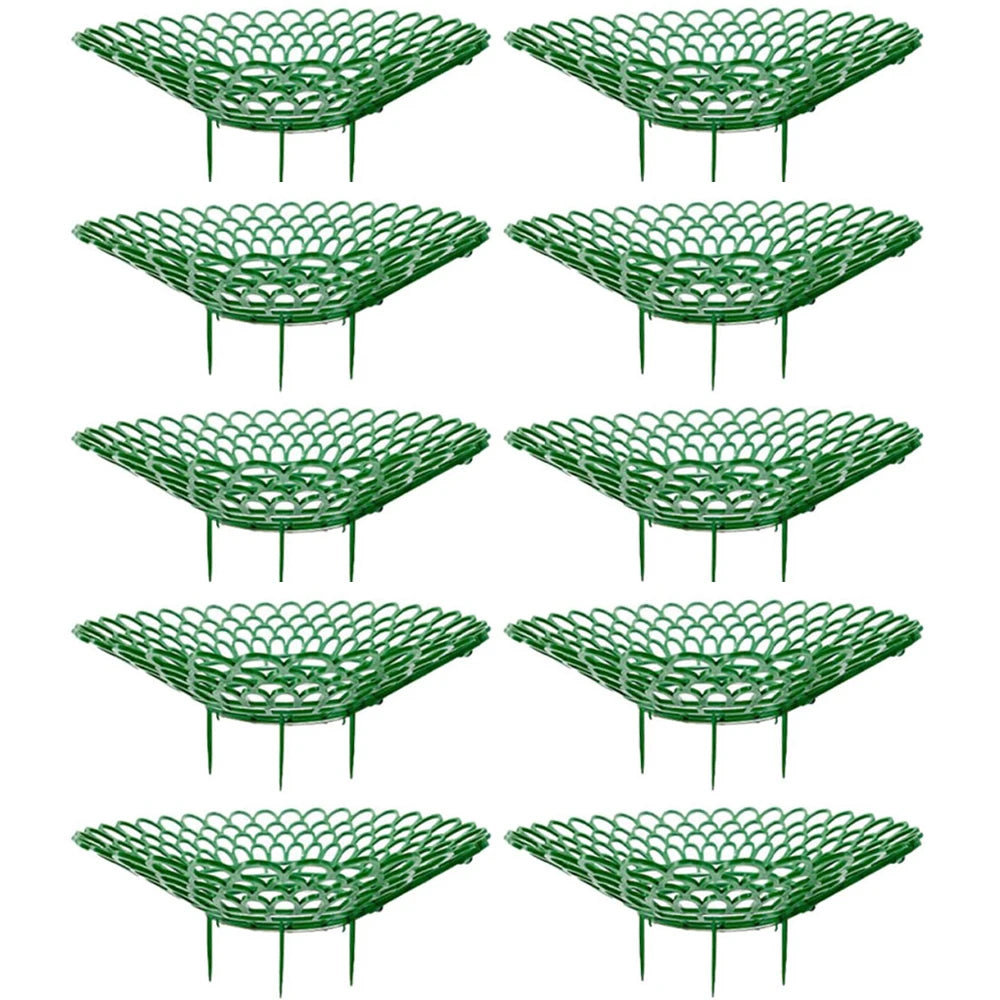 10PCS Strawberry Supports With 3 Sturdy Support Feet Keeping Plant Fruit Stand Vegetable Growing Rack Garden Tools