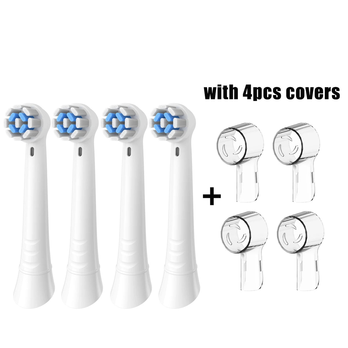 4/8/12/16 Pack Replacement Toothbrush Heads Compatible with Oral B iO, Brush Heads for Oral-B iO 2/3/4/5/6/7/8/9/10/7G Series