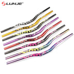 Bicycle Handlebar MTB Handlebar 31.8mm*720/780mm for Road Bike Mountain Handlebar Aluminum Alloy Steering Wheel for Bicycle