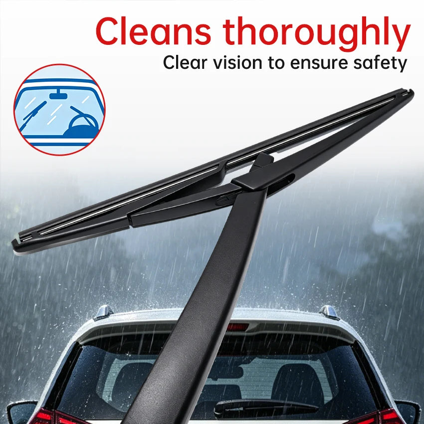 Rear Windshield Wiper Arm Blade for Renault Clio 2 II 1998 1999 2000 2016 Windshield Windscreen Clean Back Window Brush