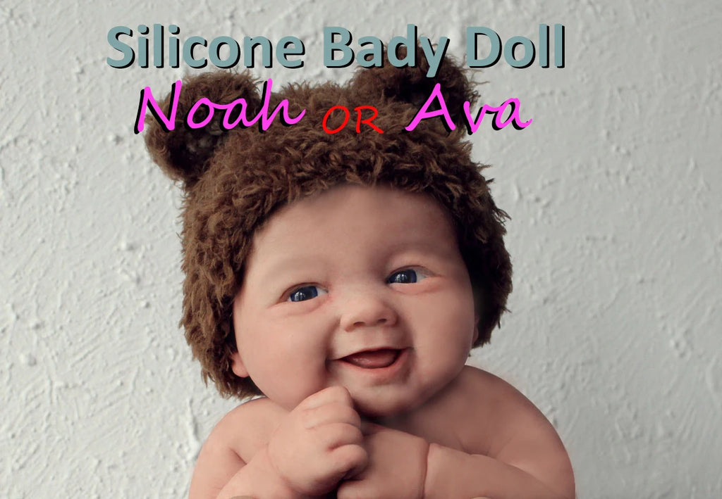 7" Boy& Girl Micro Preemie Full Body Silicone Baby Doll "Noah" Lifelike Mini Reborn Doll Surprice Children Anti-Stress