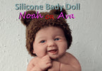 7" Boy& Girl Micro Preemie Full Body Silicone Baby Doll "Noah" Lifelike Mini Reborn Doll Surprice Children Anti-Stress