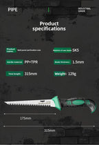BAOLIAN Handheld Manual Saw Wall Panel Saw Household Woodworking Saw Express Park Forest Garden Art Saw Gypsum Board Saw