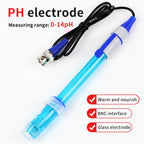 PH ORP Replacement Probe Aquarium Hydroponic Laboratory PH Meter Electrode Oxidation-Reduction Potential Test BNC Q9 Connector