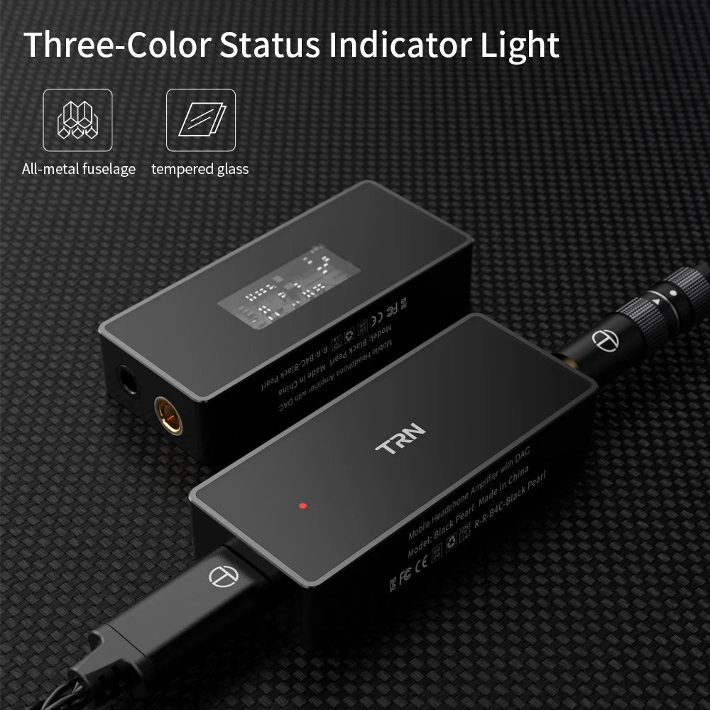 TRN Black Pearl  DAC Hi-Fi DAC/Amp  chip Earphone Amplifie