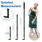 Crack Weeder Tool Long Handle Crack Weeder Crevice Weeding Tool L Shaped Multiple Sharp Blades Efficient Weeding for Narrow Spac