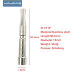 KAMPFE Double Edge Safety Razor Handle Replacement, CNC 316L Stainless Steel