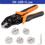 SN-68B Crimps Plug JST ,TE,XH,SM,VH,PH,Molex Terminals Ratchet Crimper Pliers For 0.08-1.5mm²(28-16 AWG) Wires Tool