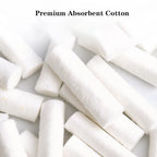 50PCS/ROLL Disposable Lip Tattoo Skin Stretching Swabs Cotton Stick Semi-Permanent Makeup Lip Tattoo Coloring Accessories
