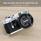 Haoge Bayonet Metal Round Lens Hood for Voigtlander APO-LANTHAR 35mm F2  VM,APO-LANTHAR 50mm F2 VM Lens Black