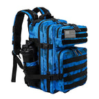 LHI 45L/35L/25L Tactical Backpack for Men and Women Waterproof Athlete Gym Outdoor Bag Travel Hiking Rucksack with Bottle Holder