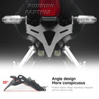 CB650R 2024 2025 Motorcycle License Plate Holder Rear Short Tail Stock Tidy Tailstock Bracket LED Light For Honda CB650 R CB650R