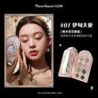Flower Know Little Angel Nine Color Matte Fine Sparkle Pearl Comprehensive Palette