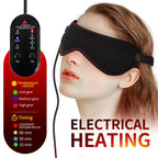 Heated Eye Mask Eye Mask for Dry Eyes with 3 Heat Levels Hot Compress Warm Compress Heating Pad for Sleep Dark Circles