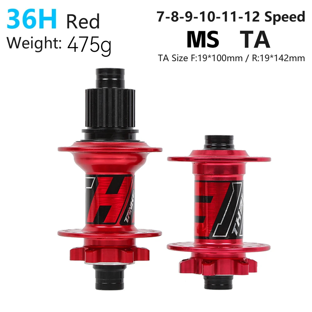 TANKE-MTB Hub Sealed Bearing,for Bicycle 8,9,10,11,12 Speed Mountain Bike Disc Brake,32 Holes,36 Holes,6 NBK Cubo,Aluminum Alloy