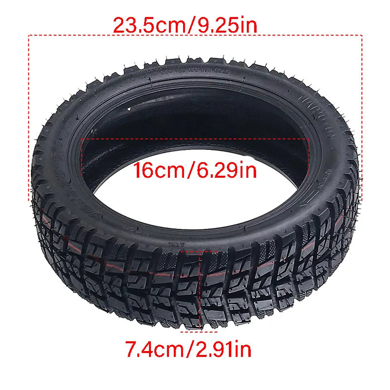 10x2.75-6.5 Tubeless Tire 10 Inch Professional Off-Road Vacuum Electric Scooter Tyre Premium Rubber Dualtron 3 Durable